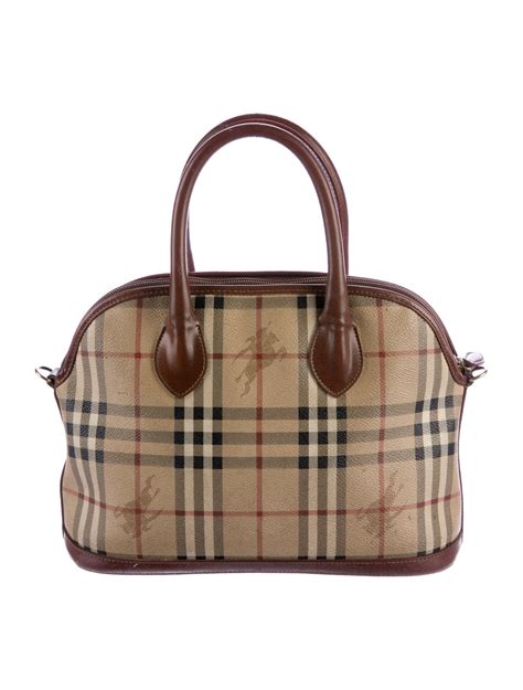 burberry haymarket handbag|Burberry vintage shoulder bag.